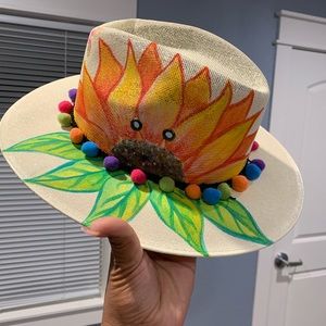 Hat hand made paint!